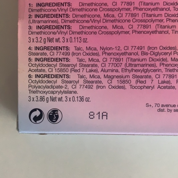 NIB Sephora Holographic Face and Cheek Palette - Picture 5 of 5